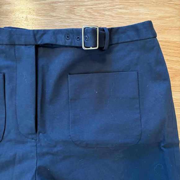 J crew stretch cotton navy shorts - Picture 2 of 5